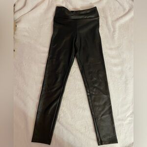Skinny faux leather